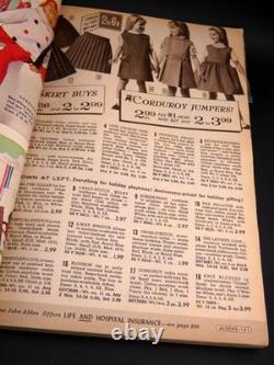 Vintage Aldens Shop at Home & Save 75th Anniversary Christmas Catalog Book 1964