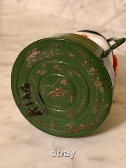 Vintage Amico Christmas Snowman Globe Lantern
