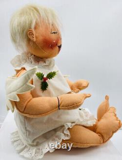 Vintage Annalee Mobility Doll Baby Cherub Angel Large Christmas 20