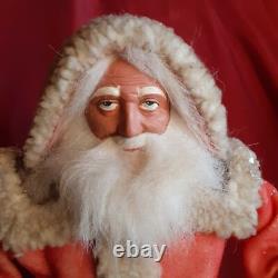 Vintage Bethany Lowe Large Vintage German Santa Gorgeous