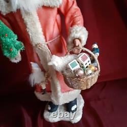 Vintage Bethany Lowe Large Vintage German Santa Gorgeous