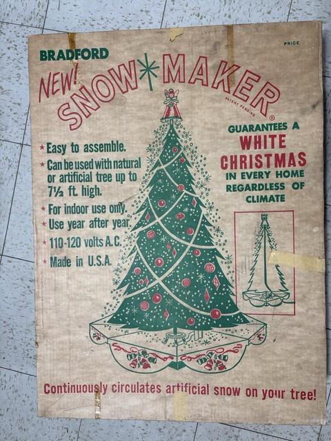 Vintage Bradford Snowmaker