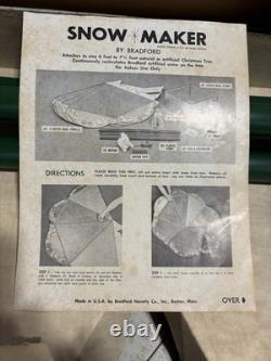 Vintage Bradford Snowmaker