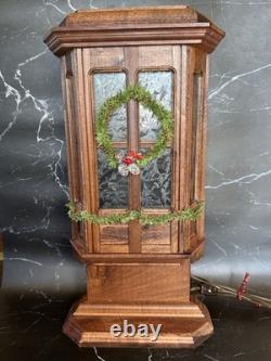 Vintage Byers Choice Display Piece BAY WINDOW Lighted Accessory Piece Vintage Byers Choice Display Piece BAY WINDOW Lighted Accessory Piece