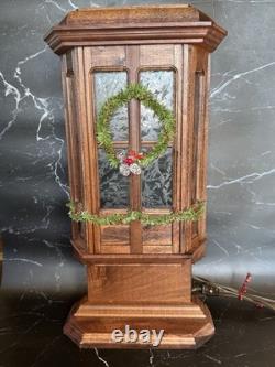 Vintage Byers Choice Display Piece BAY WINDOW Lighted Accessory Piece Vintage Byers Choice Display Piece BAY WINDOW Lighted Accessory Piece