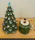 Vintage Ceramic Christmas Tree 18 Ready To Light Hk