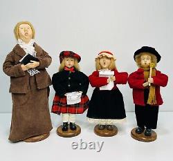 Vintage Christmas Carolers Holy Night Set Holiday Figures Collectibles VTG