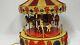 Vintage Christmas Carousel Music And Lights