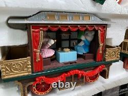 Vintage Christmas Magic Express Train Set 100% Complete Hand Painted 1st Edition