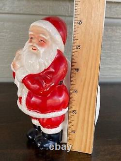 Vintage Christmas Planter Santa with Sack Made in Japan Ceramic Full Body