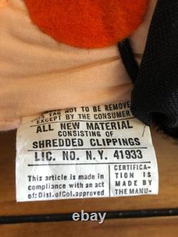 Vintage Cloth Art Doll Burlesque Wild Woman Plush Soft, Hanging