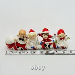 Vintage Commodore Merry Christmas Angel Candy Cane Sleigh In Original Box Japan Vintage Commodore Merry Christmas Angel Candy Cane Sleigh In Original Box Japan