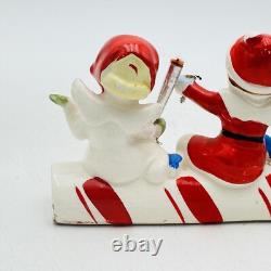 Vintage Commodore Merry Christmas Angel Candy Cane Sleigh In Original Box Japan Vintage Commodore Merry Christmas Angel Candy Cane Sleigh In Original Box Japan