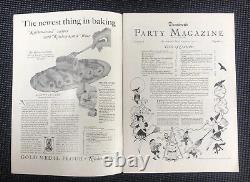 Vintage DENNISONS PARTY MAGAZINE 1927 HTF EC