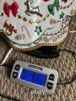 Vintage Danbury Mint White Porcelain Christmas Magic Lighted Christmas Tree 19