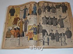 Vintage Depression 1930-31 Montgomery Ward F&w Catalog! Xmas Section In Color
