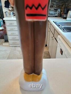 Vintage Don Featherstone Indian Thanksgiving blow mold
