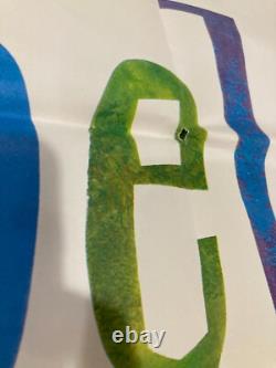 Vintage Douglas Fir Plywood Christmas Joyous Noel Carolers Display Posters 72in