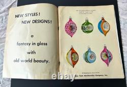 Vintage Fantasia Brand Christmas Tree Ornament Merchandise Catalog 1971 Santa