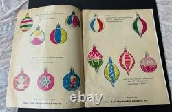 Vintage Fantasia Brand Christmas Tree Ornament Merchandise Catalog 1971 Santa
