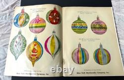Vintage Fantasia Brand Christmas Tree Ornament Merchandise Catalog 1971 Santa