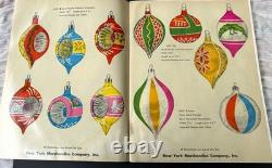 Vintage Fantasia Brand Christmas Tree Ornament Merchandise Catalog 1971 Santa