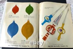 Vintage Fantasia Brand Christmas Tree Ornament Merchandise Catalog 1971 Santa
