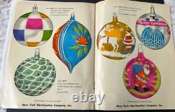 Vintage Fantasia Brand Christmas Tree Ornament Merchandise Catalog 1971 Santa