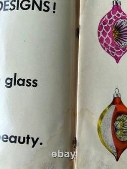 Vintage Fantasia Brand Christmas Tree Ornament Merchandise Catalog 1971 Santa