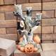 Vintage Fitz & Floyd Vulture Tree Candelabra © Ff 1988 Halloween Ghosts