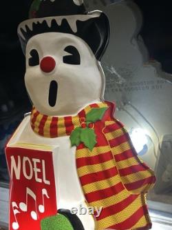 Vintage Frosty Snowman LA Goodman Christmas Mold Noel Lighted 50's Vaquform 30 Vintage Frosty Snowman LA Goodman Christmas Mold Noel Lighted 50's Vaquform 30