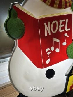 Vintage Frosty Snowman LA Goodman Christmas Mold Noel Lighted 50's Vaquform 30 Vintage Frosty Snowman LA Goodman Christmas Mold Noel Lighted 50's Vaquform 30