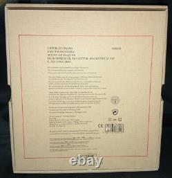 Vintage German Steiff Easter Diorama Mohair Bunny & Chick On Wool Base