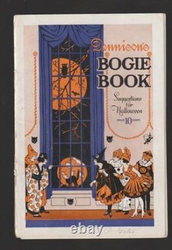 Vintage HALLOWEEN 1923 DENNISON BOGIE BOOK Party Suggestions Decor Ex Carpentier