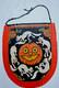 Vintage Halloween C1920s Crepe Paper Apron Smiling Jol Cat Cats Wow! Carpentier