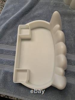 Vintage Hallmark Glow in the Dark Vampire Teeth Candy Bowl Fangs Halloween