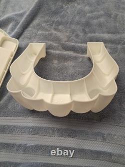 Vintage Hallmark Glow in the Dark Vampire Teeth Candy Bowl Fangs Halloween