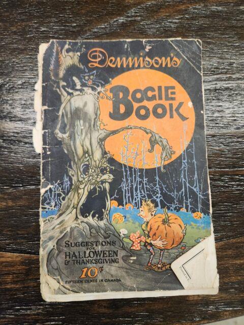 Vintage Halloween 1924 Dennison Bogie Book