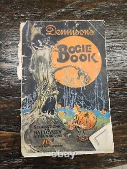 Vintage Halloween 1924 Dennison Bogie Book