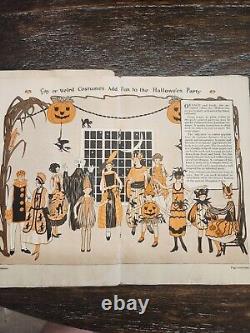 Vintage Halloween 1924 Dennison Bogie Book