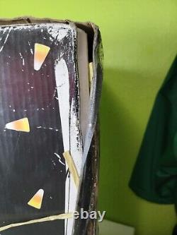 Vintage Halloween Candy Box 38 Tall Large Witch Broom And Spell Books Rare Vintage Halloween Candy Box 38 Tall Large Witch Broom And Spell Books Rare
