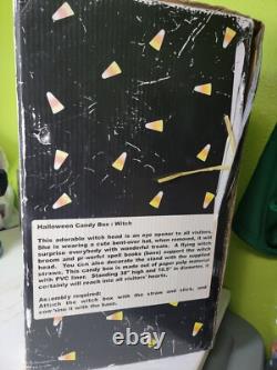 Vintage Halloween Candy Box 38 Tall Large Witch Broom And Spell Books Rare Vintage Halloween Candy Box 38 Tall Large Witch Broom And Spell Books Rare