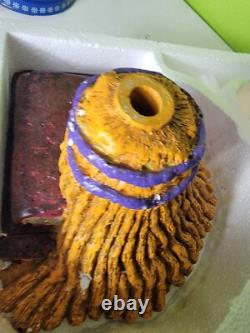Vintage Halloween Candy Box 38 Tall Large Witch Broom And Spell Books Rare Vintage Halloween Candy Box 38 Tall Large Witch Broom And Spell Books Rare