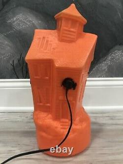 Vintage Halloween Haunted House Blow Mold