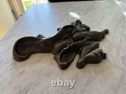 Vintage Halloween Witch Mold Paris France Decor