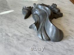 Vintage Halloween Witch Mold Paris France Decor