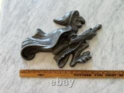 Vintage Halloween Witch Mold Paris France Decor