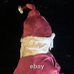 Vintage Handmade Primitive Santa Claus Doll One of A Kind Folk Art