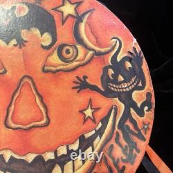 Vintage Hard To Find Silver Willow Halloween Hanger