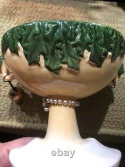 Vintage Holt Howard Christmas Head Vase-Pearl Necklace My Fair Lady 1959